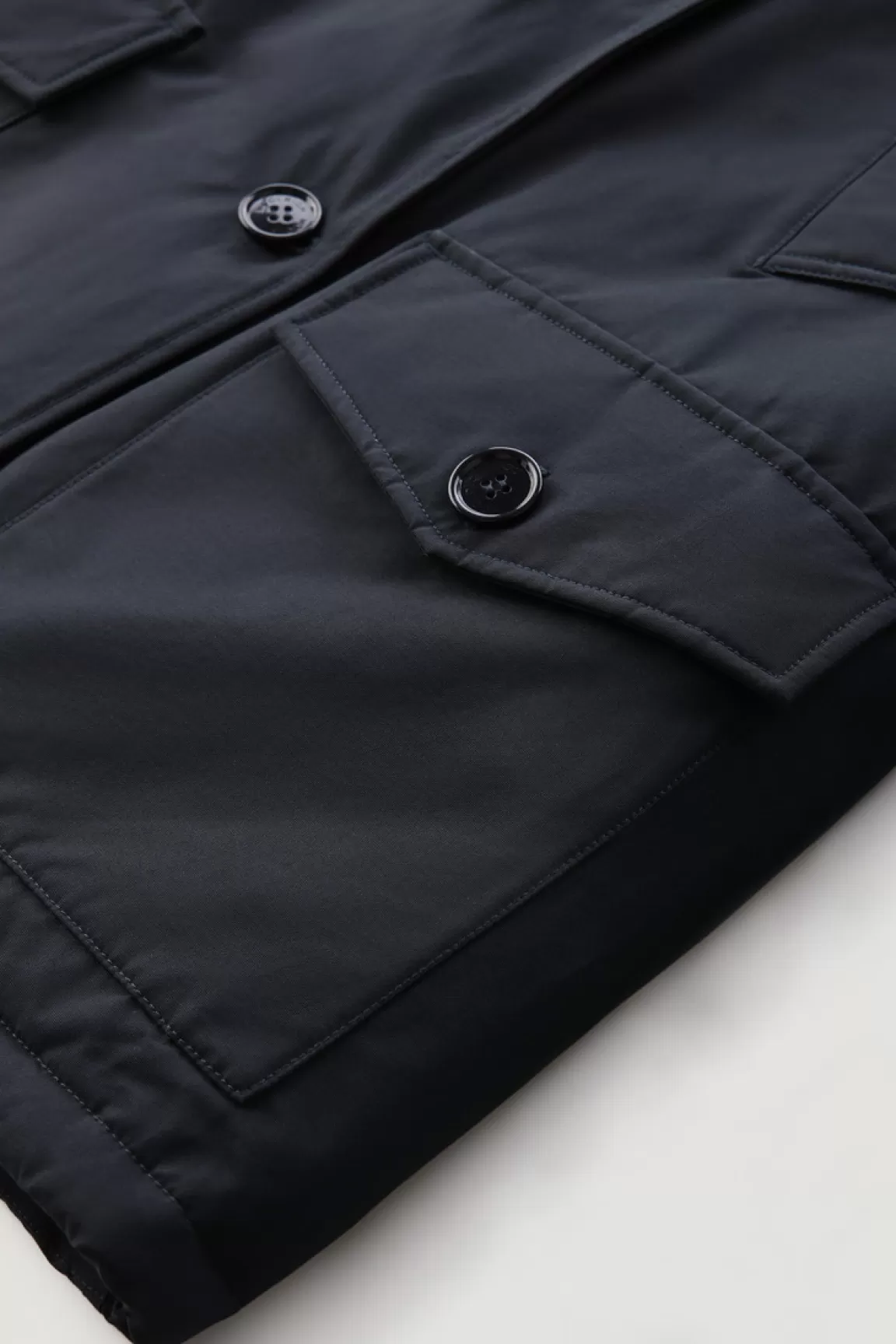Donna Woolrich Parka>Arctic Parka In Ramar Cloth Con Quattro Tasche E Pelliccia Removibile