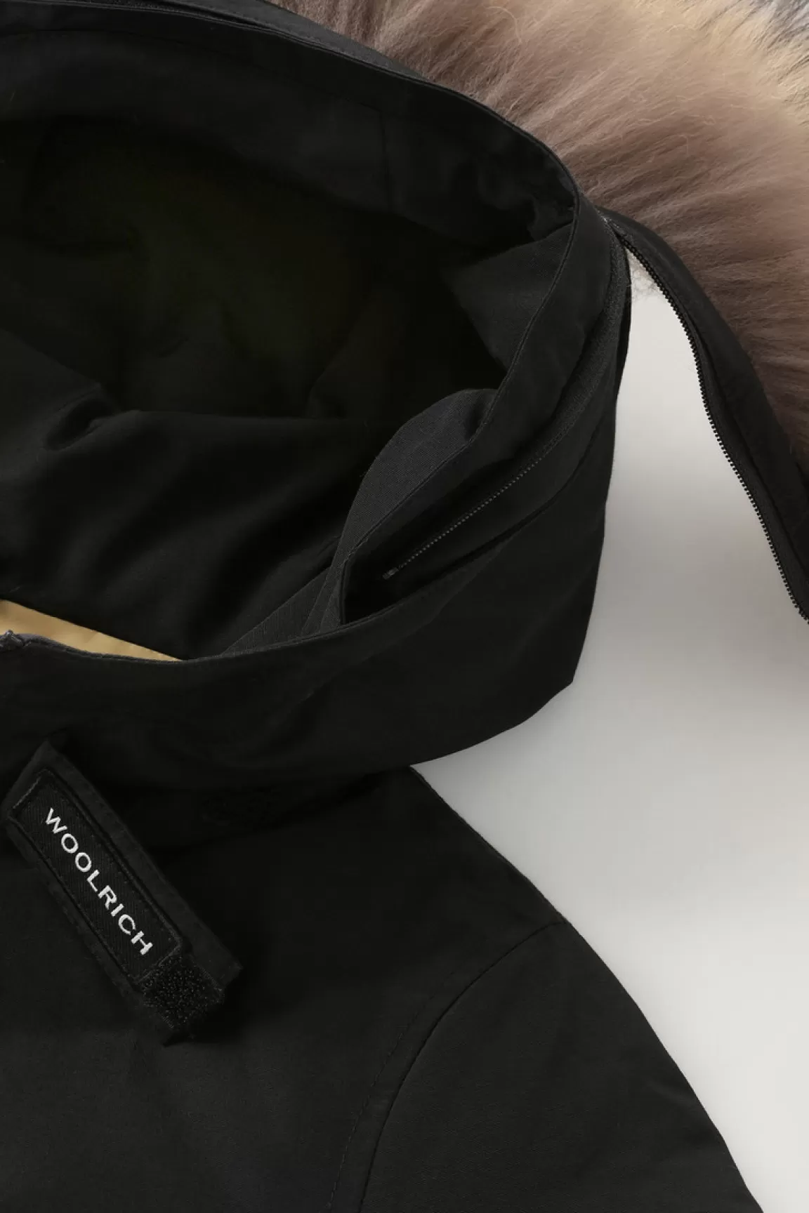 Bambino Woolrich Parka>Arctic Parka In Ramar Cloth Da Bambino Con Pelliccia Removibile