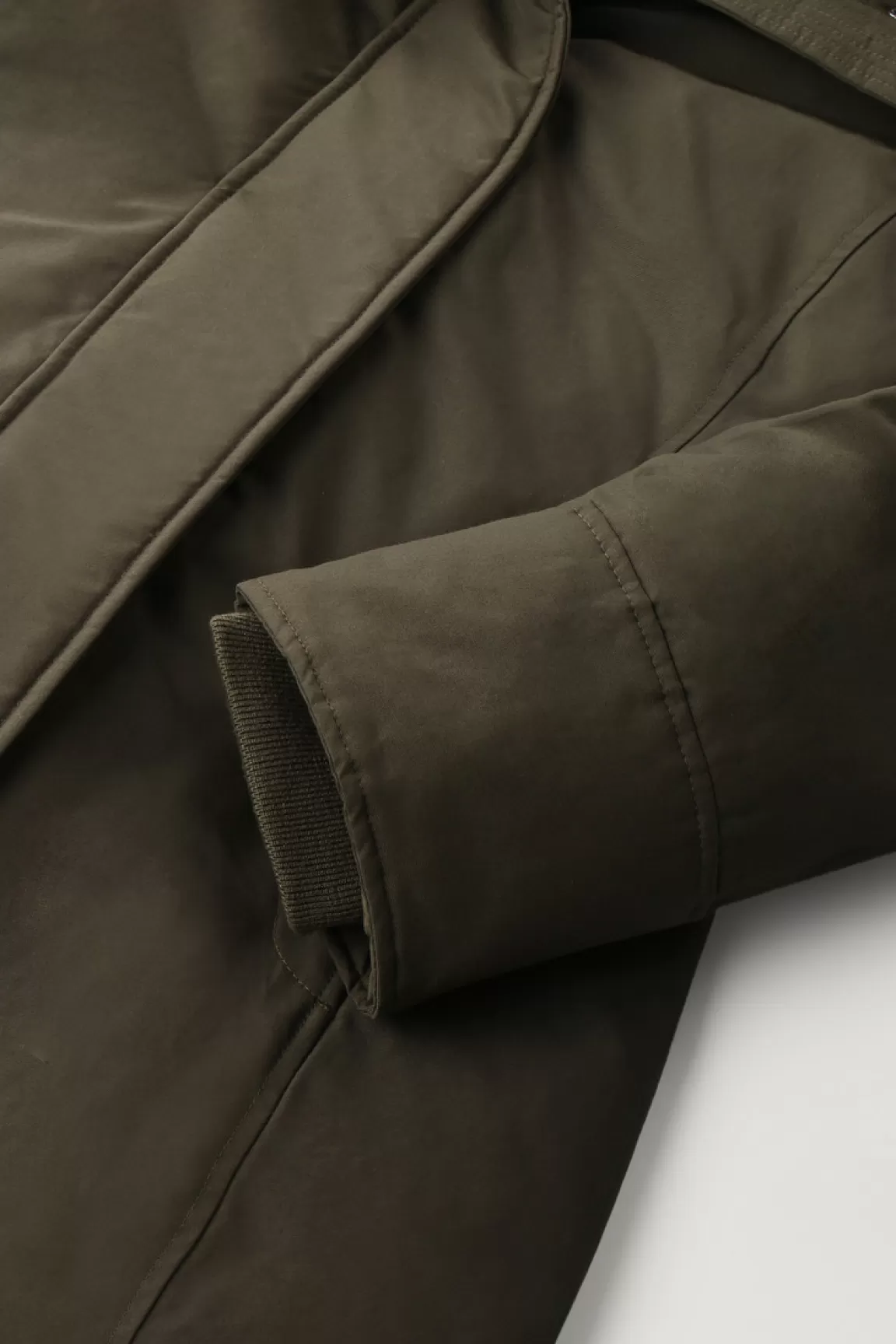 Donna Woolrich Parka>Boulder Parka In Ramar Cloth Con Cappuccio E Collo Removibile In Pelliccia Sintetica