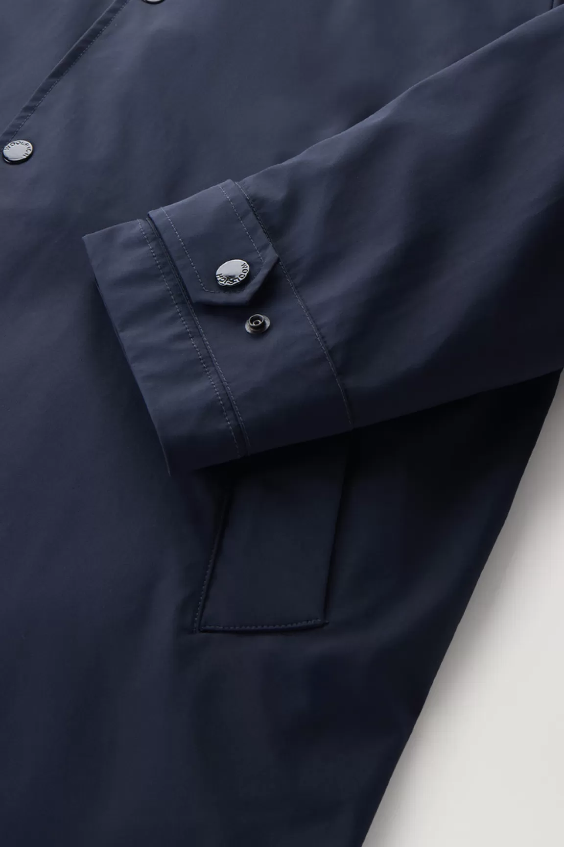 Uomo Woolrich Cappotti | Impermeabili>Cappotto 3 In 1 In Nylon Elasticizzato Con Giacca Trapuntata Removibile