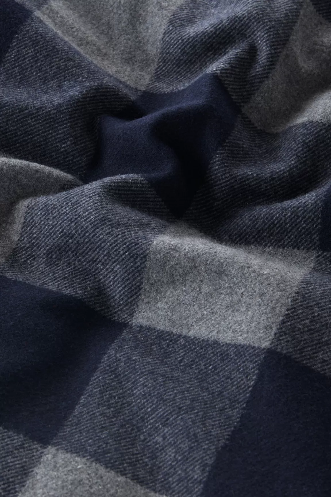 Uomo Woolrich Giacche a camicia | Giacche>Giacca A Camicia Imbottita Alaskan A Quadri In Misto Lana Italiana Riciclata