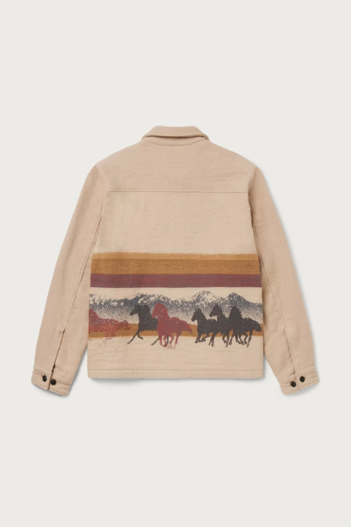Uomo Woolrich One Of These Days / Woolrich | Giacche a camicia>Giacca A Camicia In Puro Cotone Con Lavorazione In Jacquard - One Of These Days /