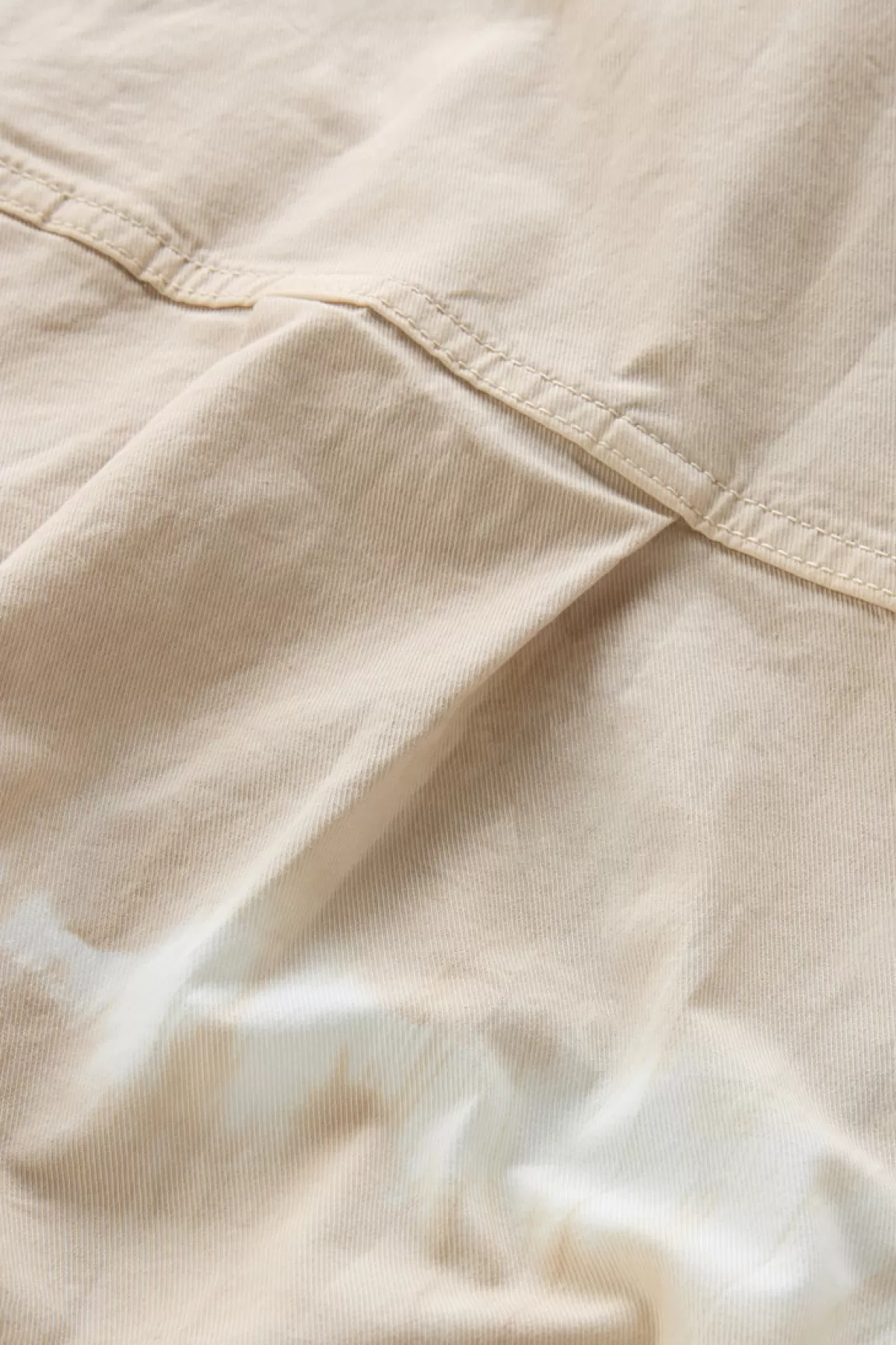Donna Woolrich Camicie e giacche a camicia>Giacca A Camicia Tinta In Capo In Twill Di Cotone Elasticizzato