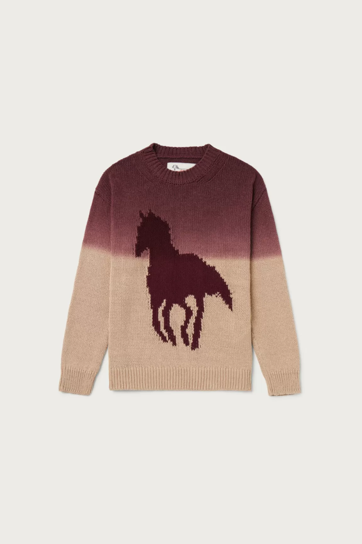 Uomo Woolrich One Of These Days / Woolrich | Maglieria>Maglia Girocollo In Misto Cotone Con Effetto Ombré - One Of These Days /