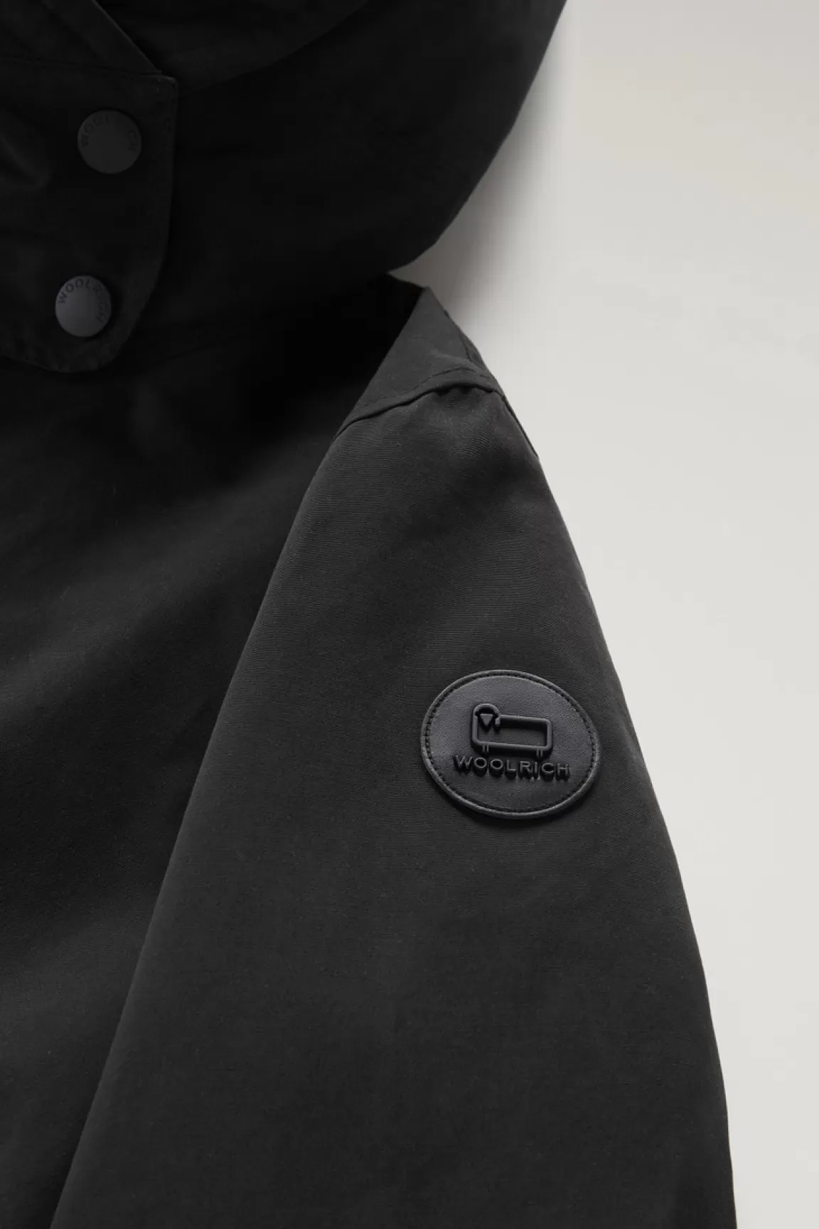 Donna Woolrich Parka>Military Parka 3 In 1 In Ramar Cloth Con Giacca Trapuntata Removibile