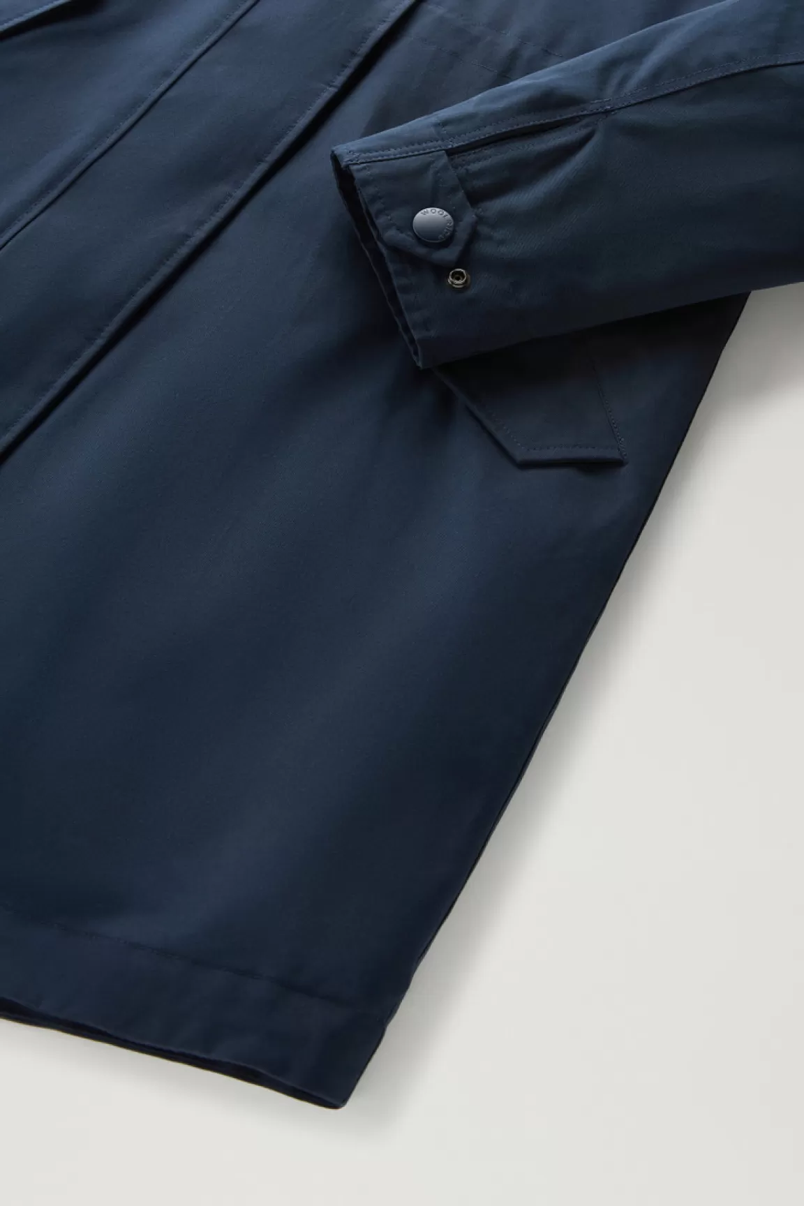 Donna Woolrich Parka>Military Parka 3 In 1 In Ramar Cloth Con Giacca Trapuntata Removibile