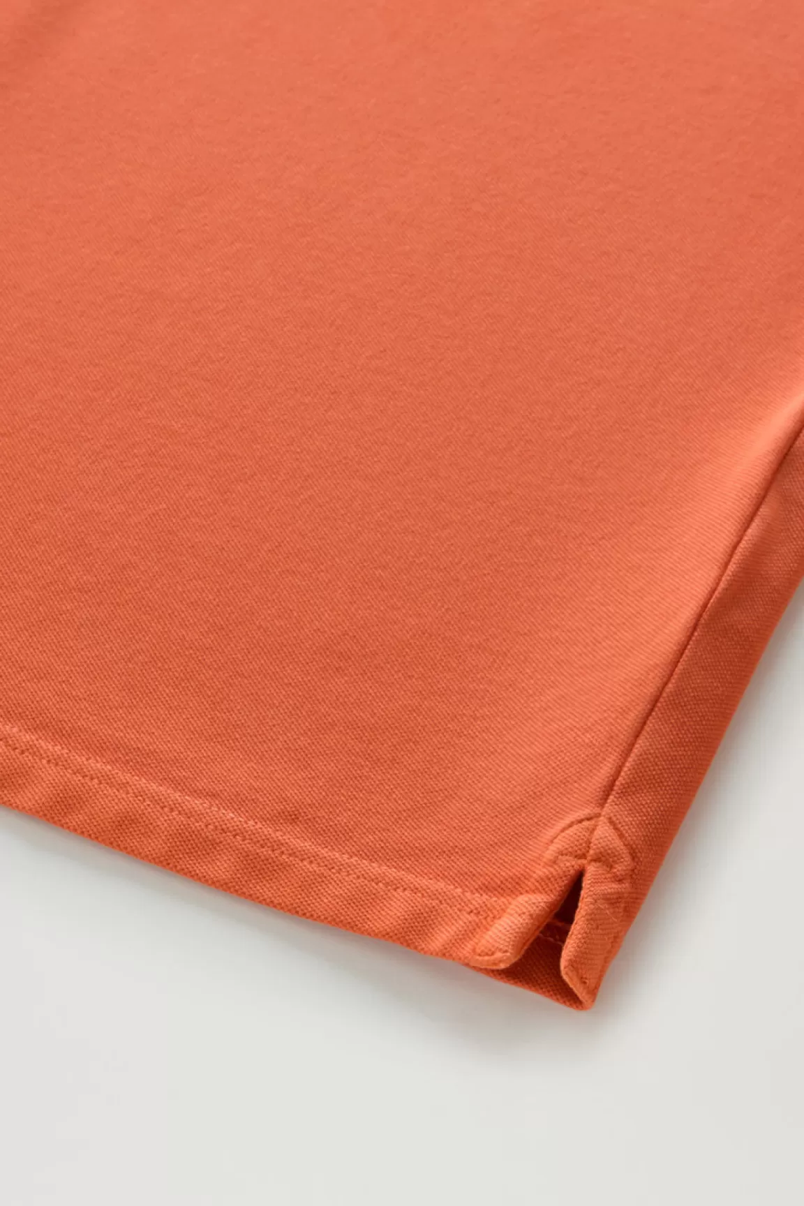 Bambino Woolrich Abbigliamento>Polo Mackinack Da Bambino Tinta In Capo In Cotone Elasticizzato