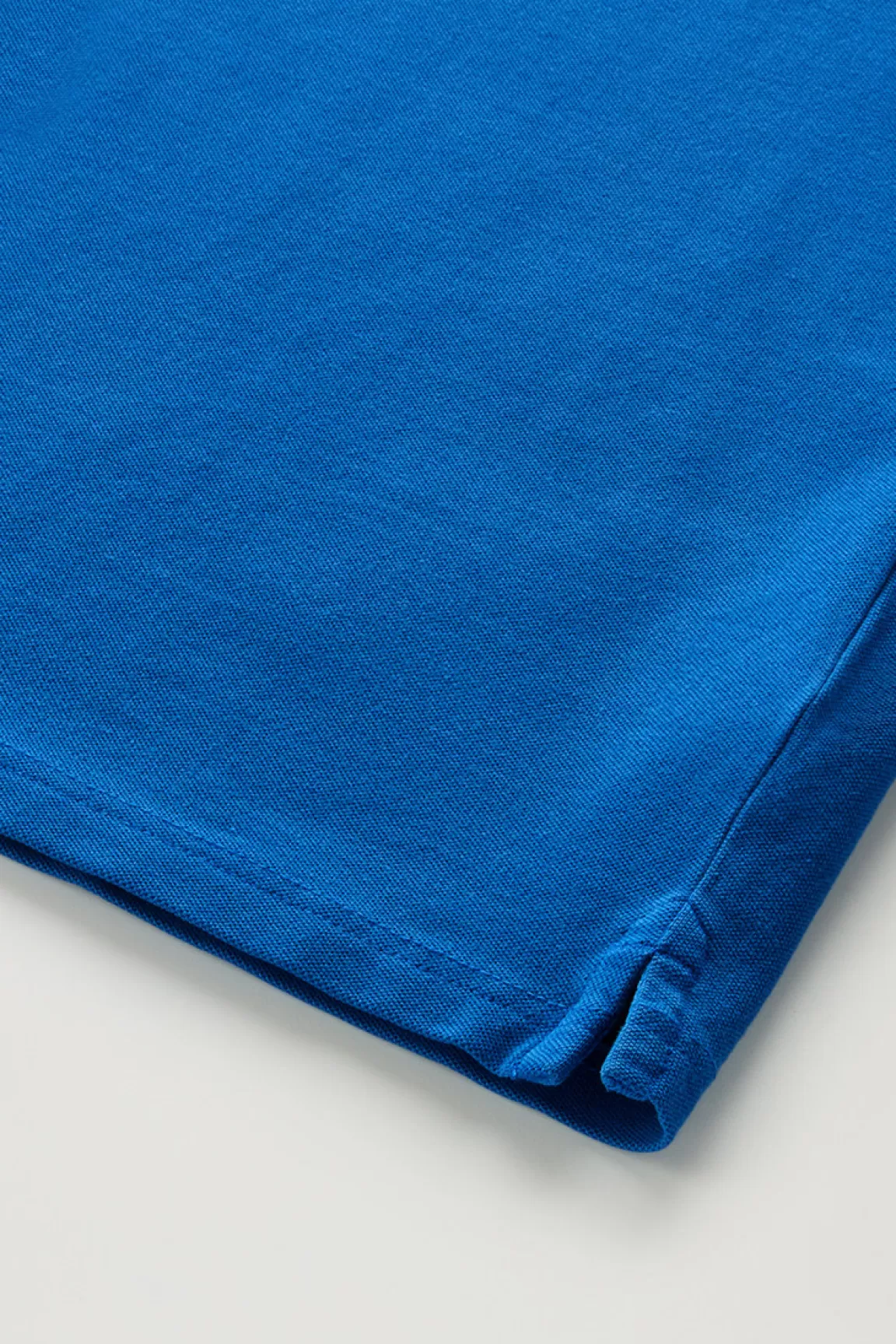 Uomo Woolrich Polo>Polo Mackinack Tinta In Capo In Piqué Di Cotone Elasticizzato