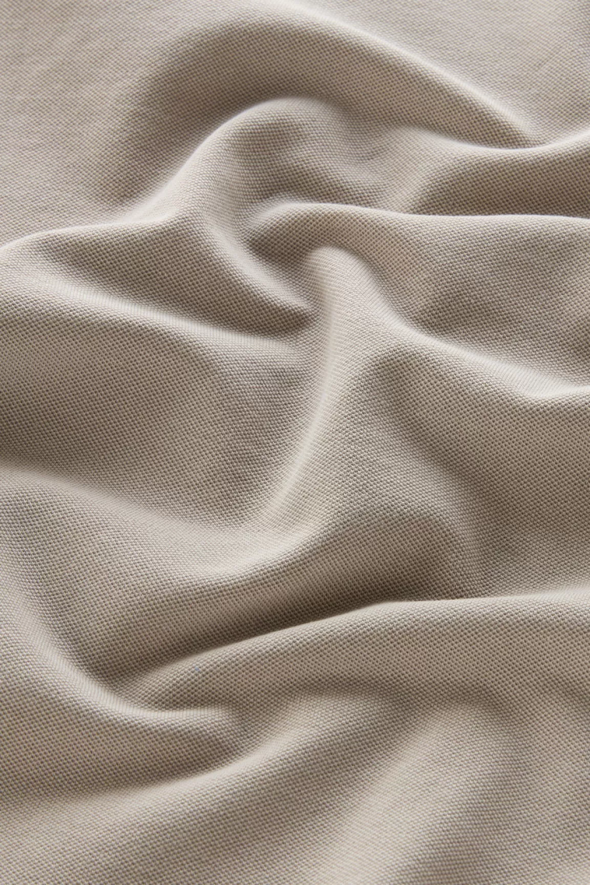 Uomo Woolrich Polo>Polo Mackinack Tinta In Capo In Piqué Di Cotone Elasticizzato