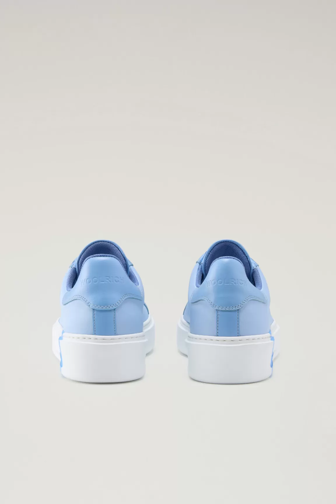 Donna Woolrich Sneakers>Sneakers Classic Court In Tessuto Tecnico Con Dettagli In Pelle