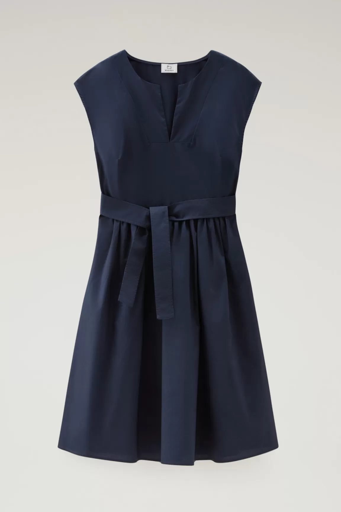 Donna Woolrich Vestiti e gonne>Vestito Corto In Popeline Di Puro Cotone